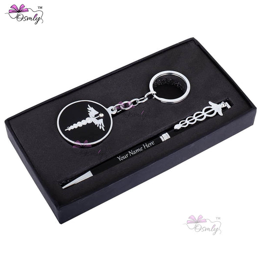 OSMLY Doctor Pen & Keychain Gift Set from OSMLY Customized Pen