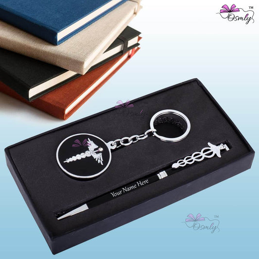 OSMLY Doctor Pen & Keychain Gift Set from OSMLY Customized Pen