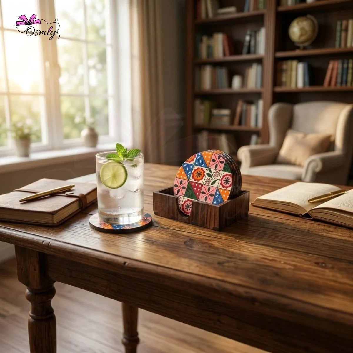 Eco Friendly Wooden Coasters