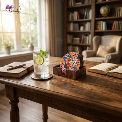 Eco Friendly Wooden Coasters