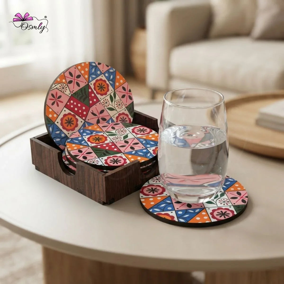 Eco Friendly Wooden Coasters