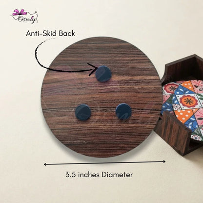Eco Friendly Wooden Coasters