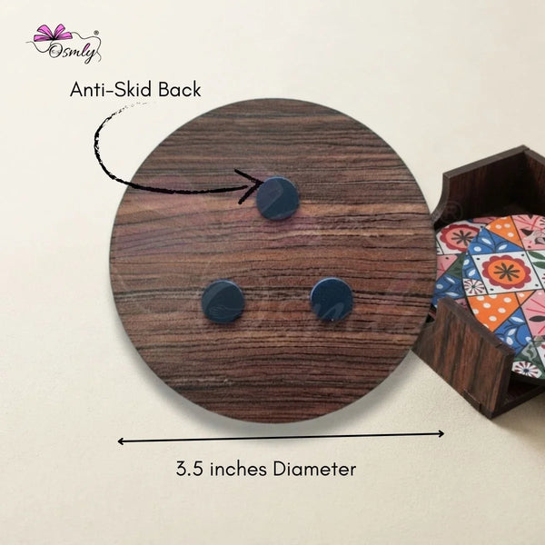 Eco Friendly Wooden Coasters