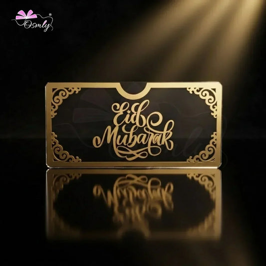 Eid Mubarak Acrylic Eidi Envelope