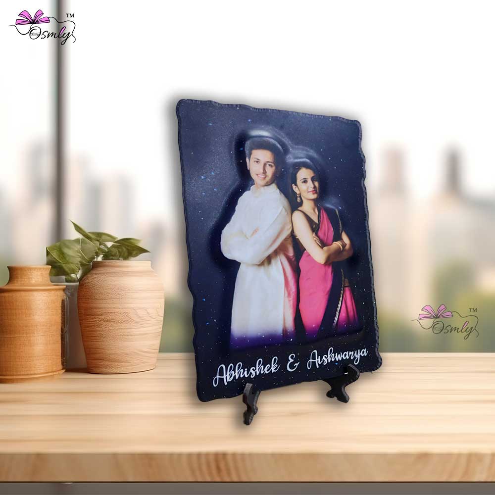 OSMLY Embossed Couple Photo Frame from OSMLY Embossed Photo Frame