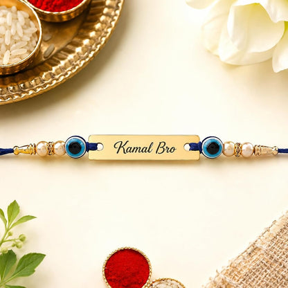 Customized Rudraksh Rakhi Sipper