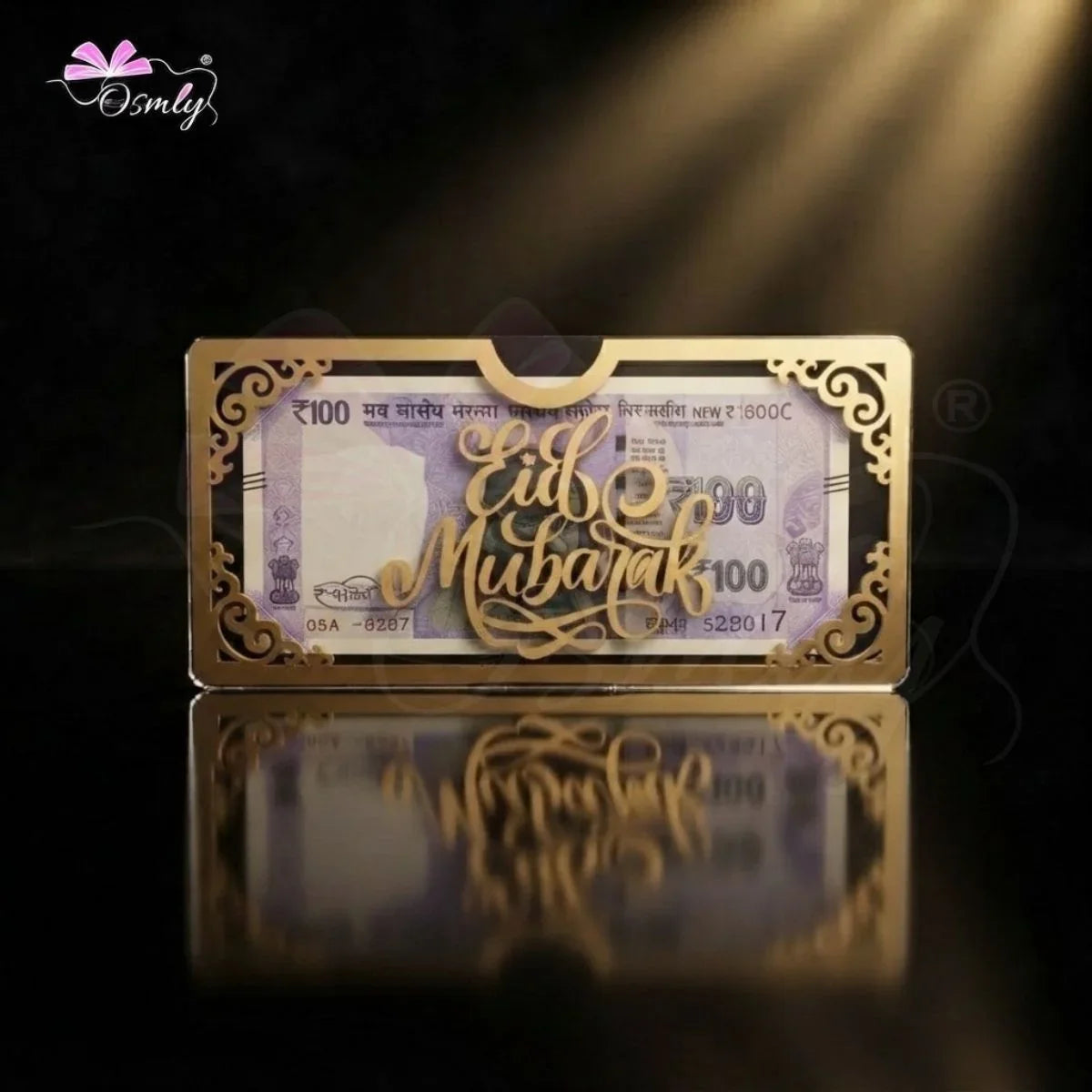 Eid Mubarak Acrylic Eidi Envelope