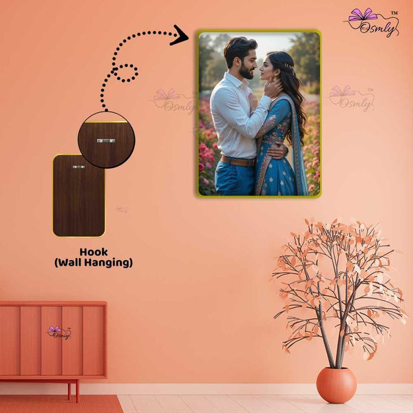 Gold Border Acrylic UV Frame - OSMLY