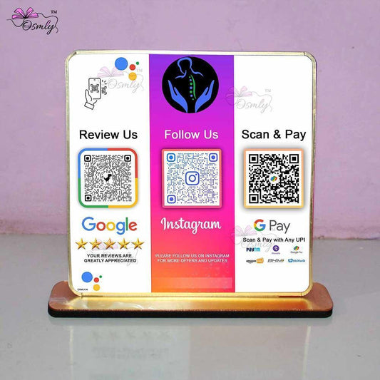 Google Instagram Gpay QR - OSMLY