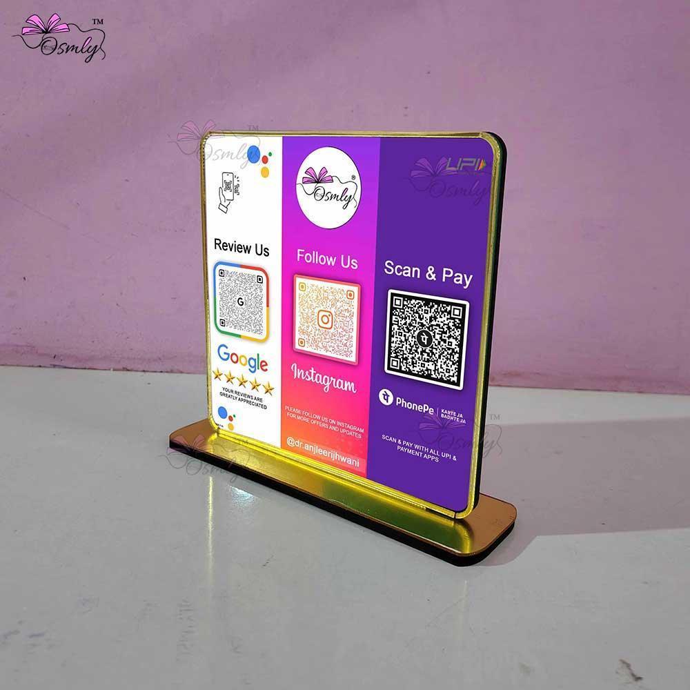 Google Instagram Phone QR - OSMLY