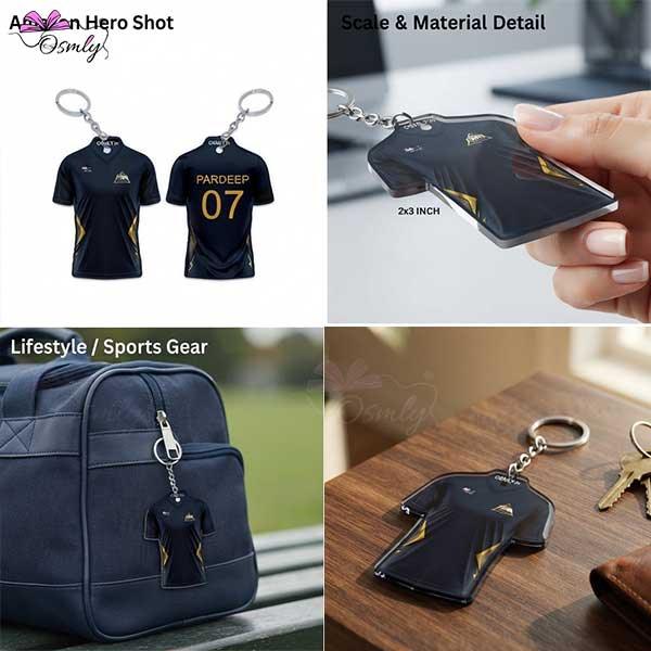Customized GT IPL Keychain