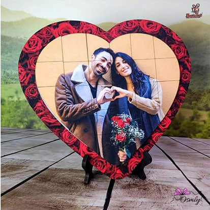 OSMLY Heart Magnet Puzzle Frame from OSMLY Magnet Frame