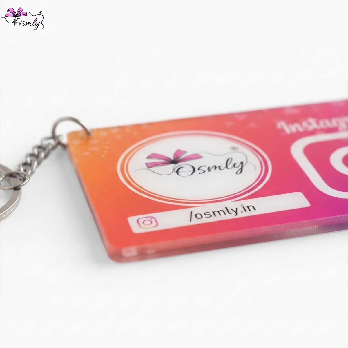 Instagram NFC QR Keychain