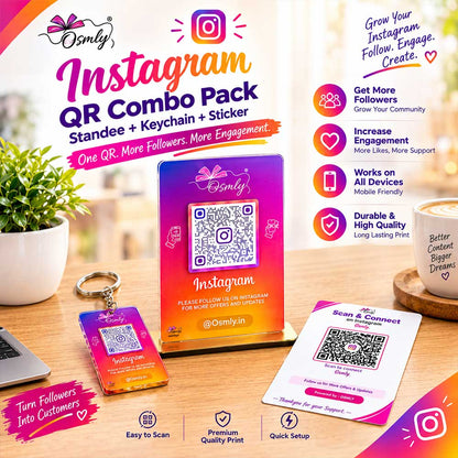 Instagram QR Combo Pack