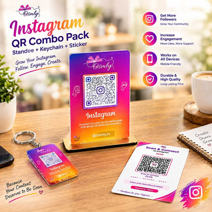 Instagram QR Combo Pack