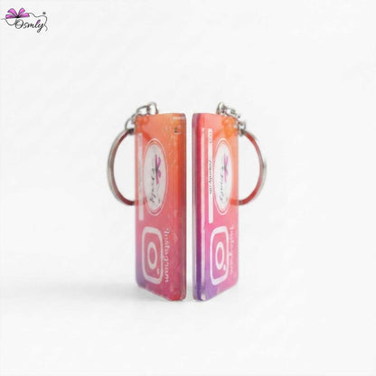 Instagram NFC QR Keychain