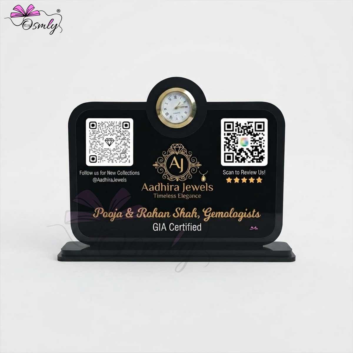 JewelryStoreQRStand - OSMLY