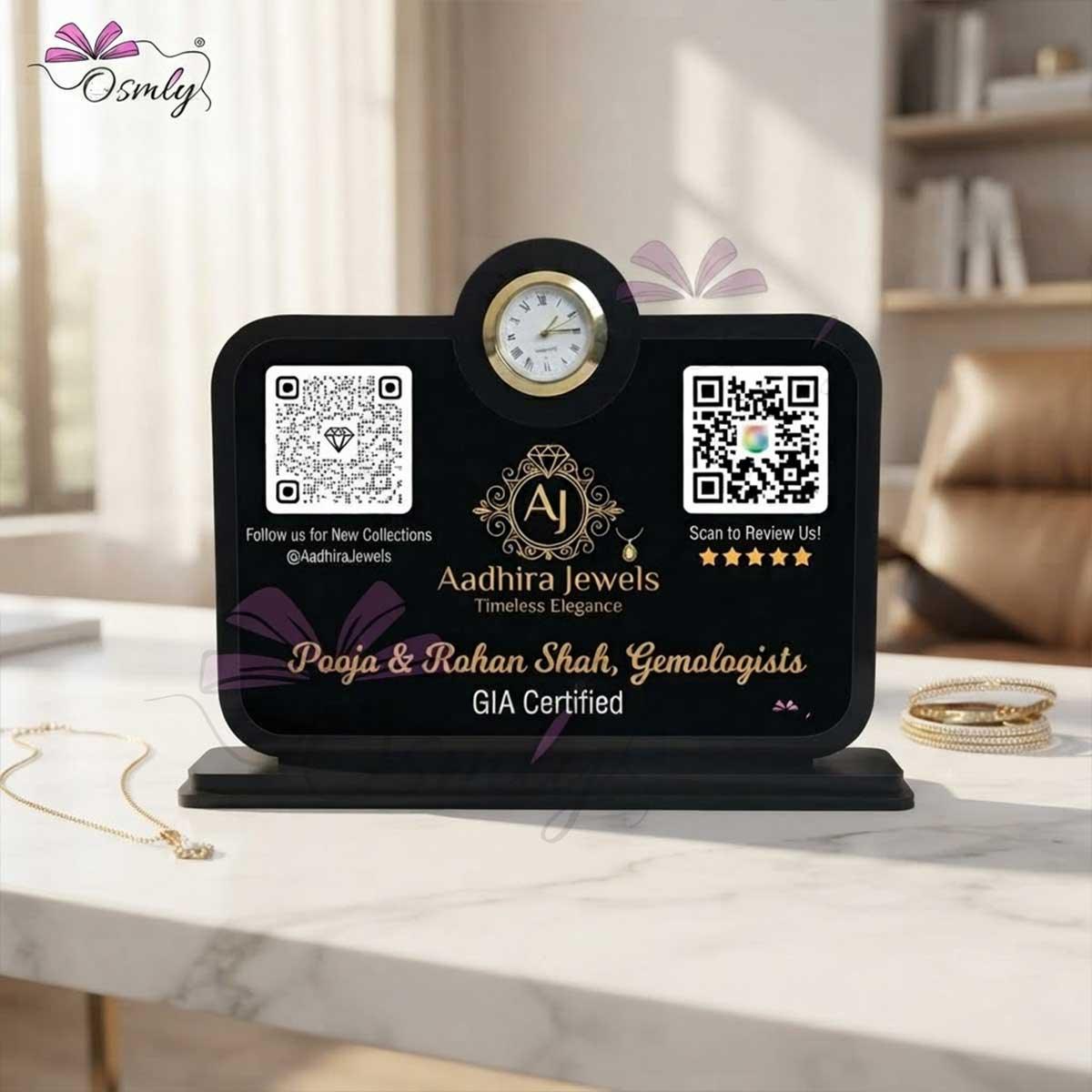 JewelryStoreQRStandsocialmediaqrstand - OSMLY