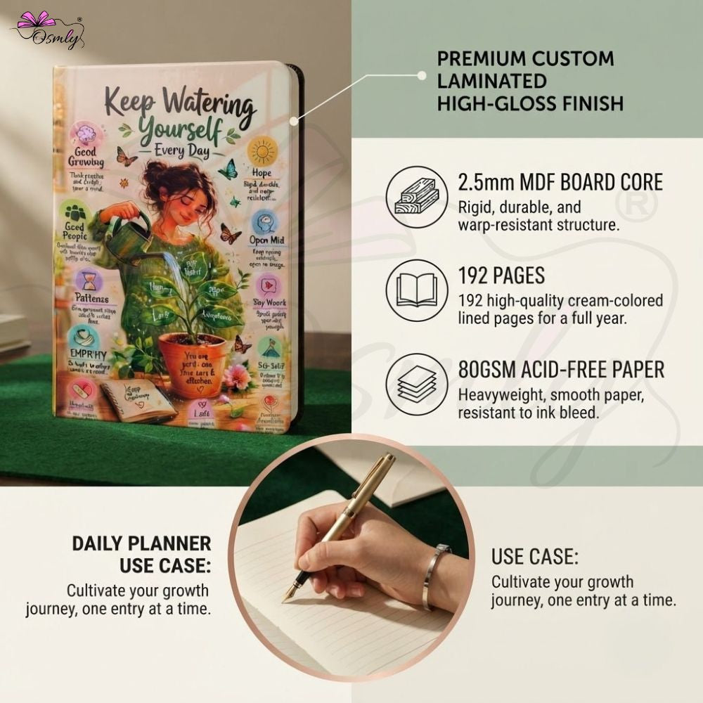 Keep Watering Yourself Journal