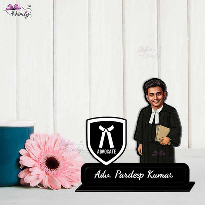 Lawyer & Judge Caricature