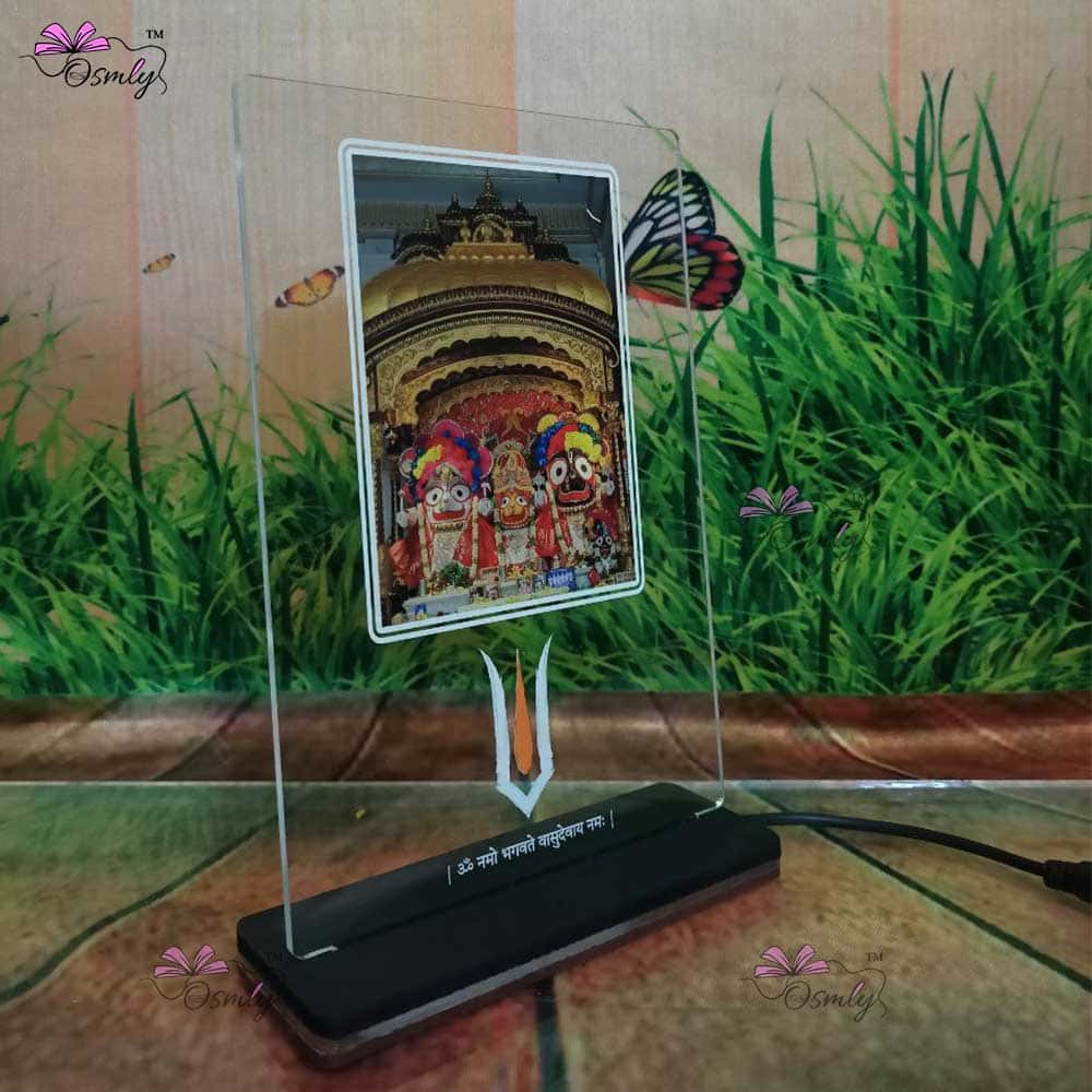 OSMLY Lord Jagannath LED Lamp from OSMLY Acrylic LED Lamp