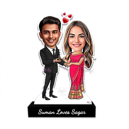Love Couple Cutout Miniature - OSMLY