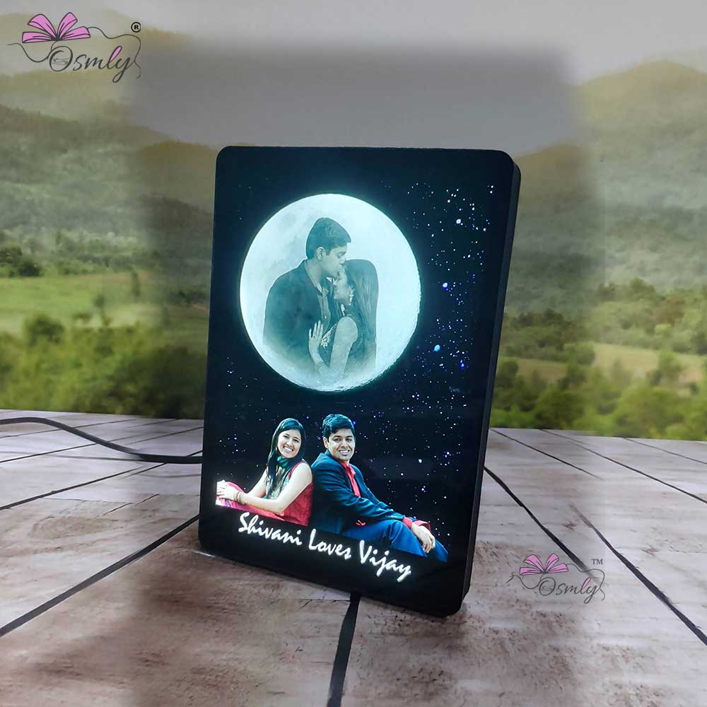 OSMLY Magic LED Moon Stand from OSMLY Photo Lamp