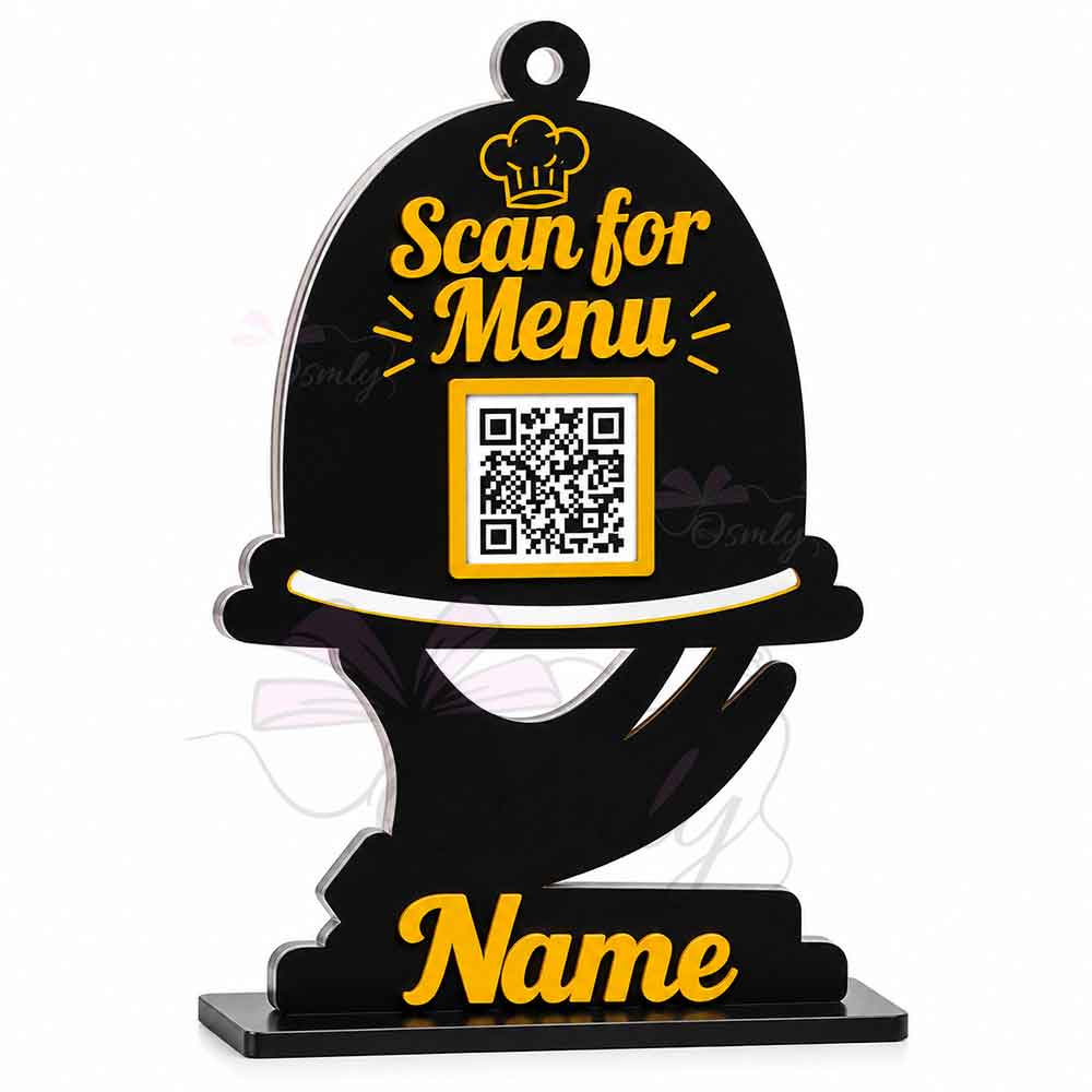 Menu QR Stand