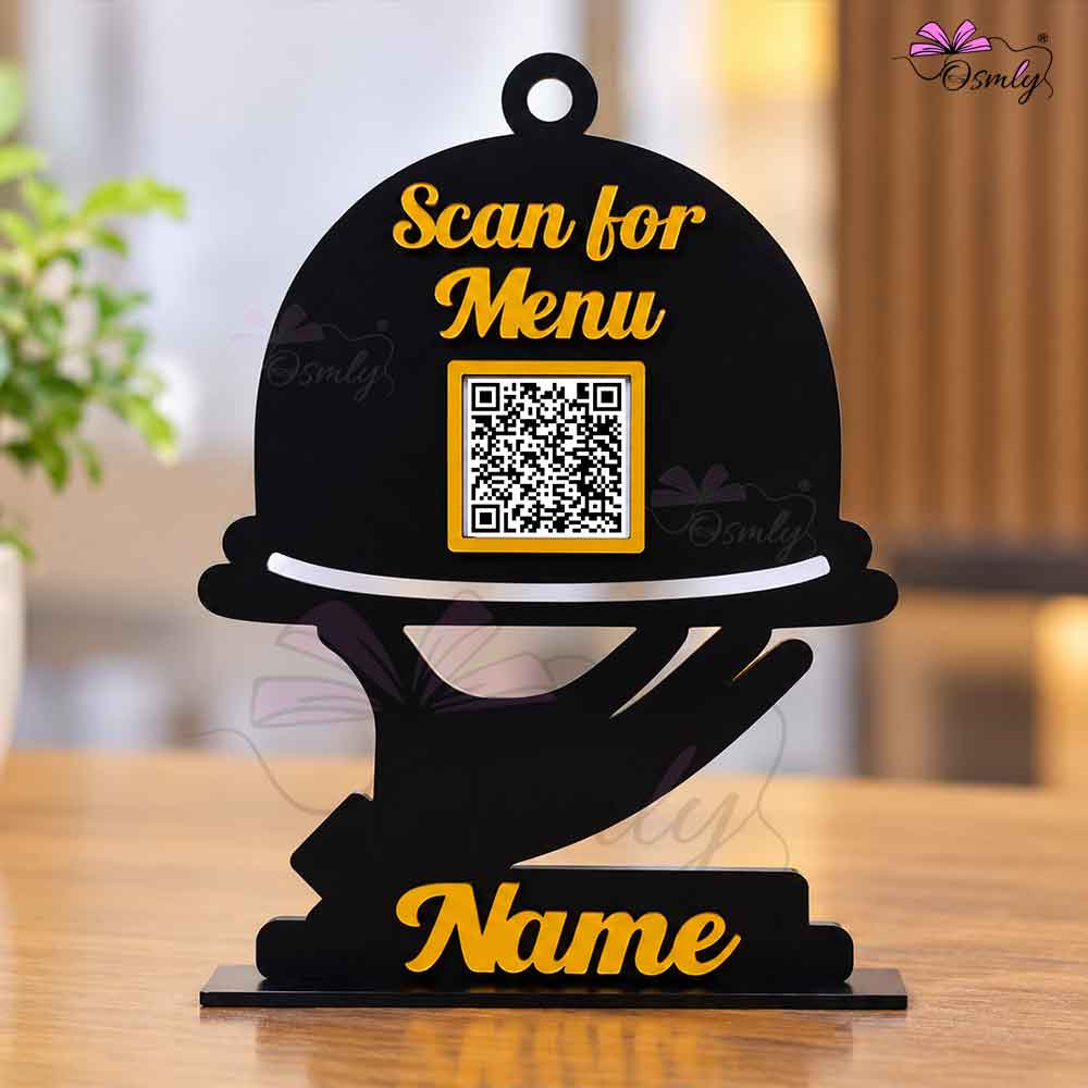 Menu QR Stand