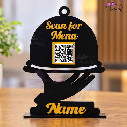 Menu QR Stand