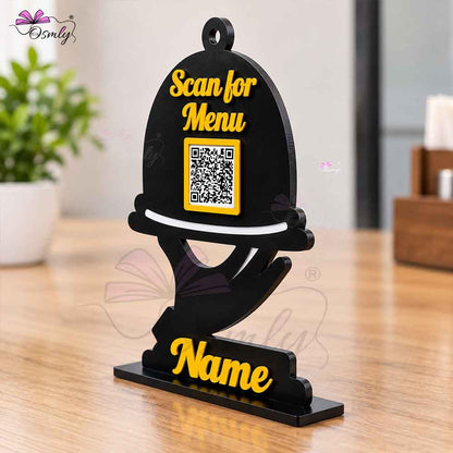 Menu QR Stand
