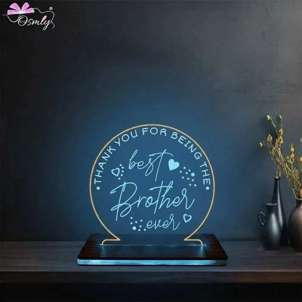 Best Brother Acrylic LED Lamp