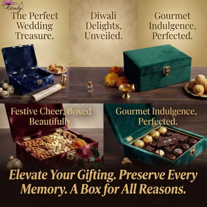 Multipurpose Velvet Gift Box