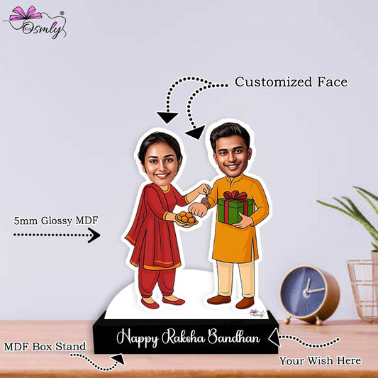 Personalized Rakhi Caricature