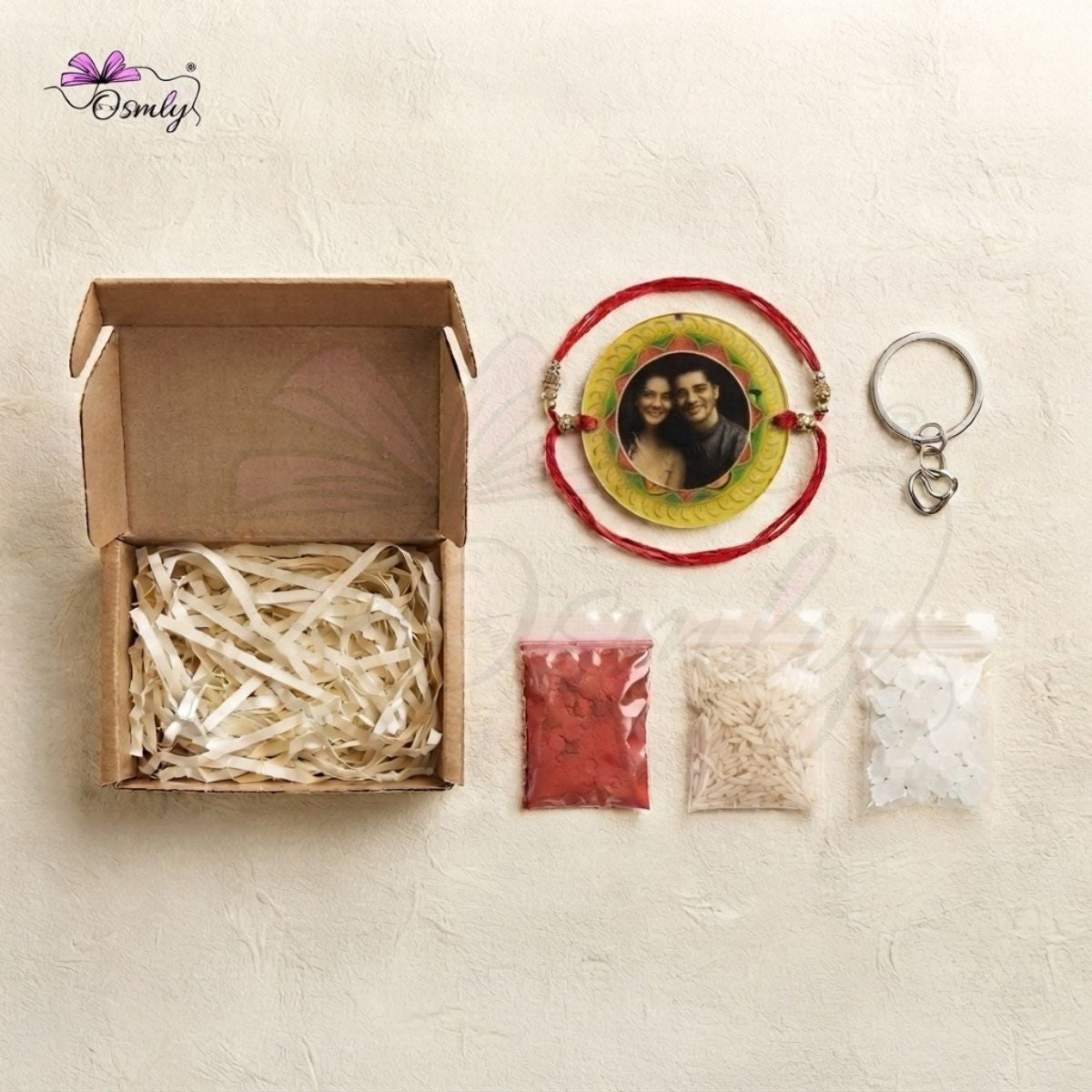Personalized Acrylic Rakhi Kit