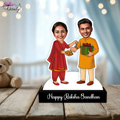 Personalized Rakhi Caricature - OSMLY