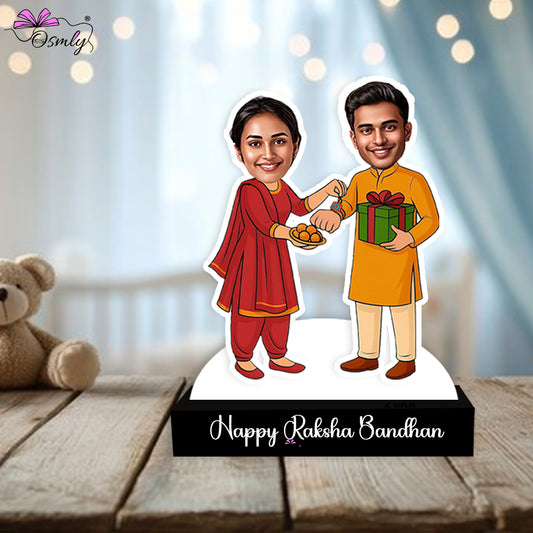 Personalized Rakhi Caricature
