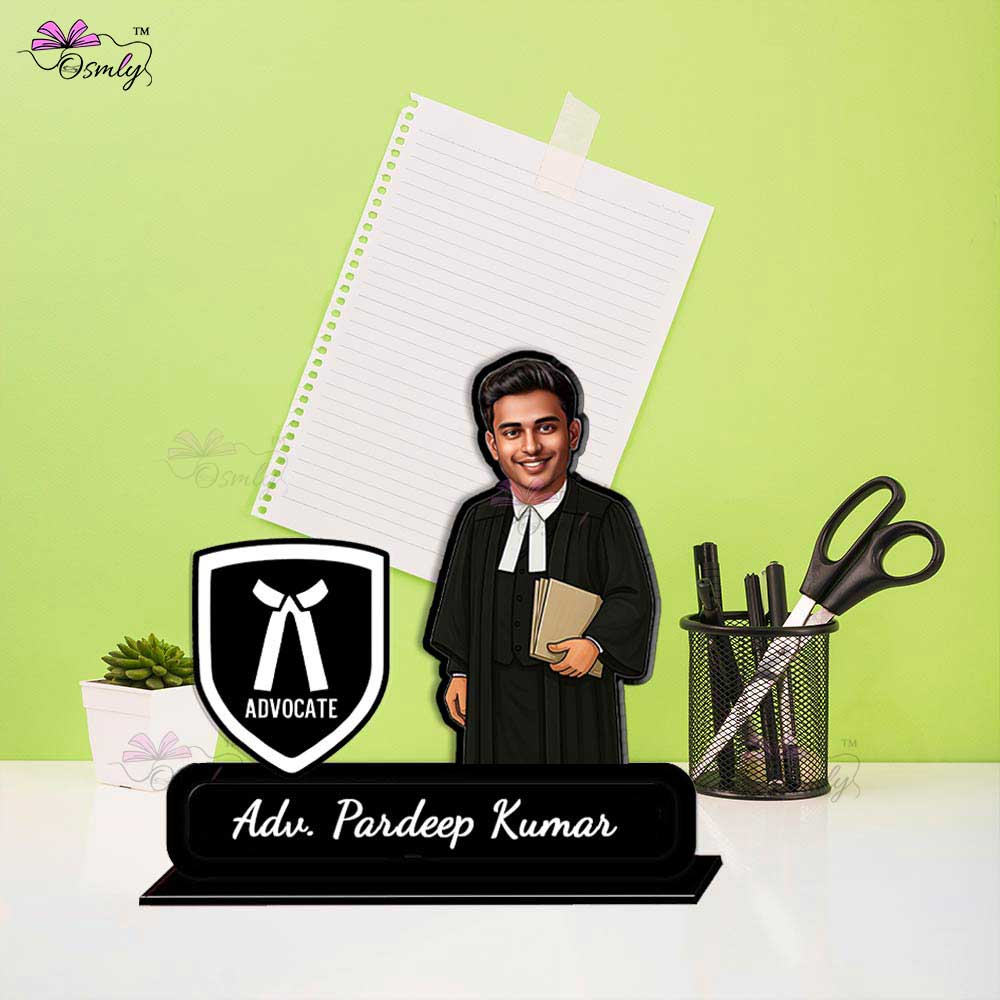 Lawyer & Judge Caricature