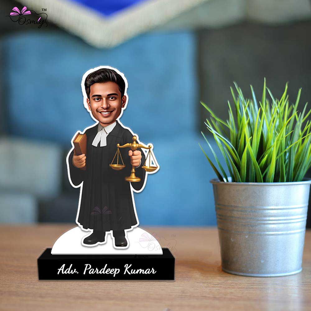 Customized Advocate Caricature