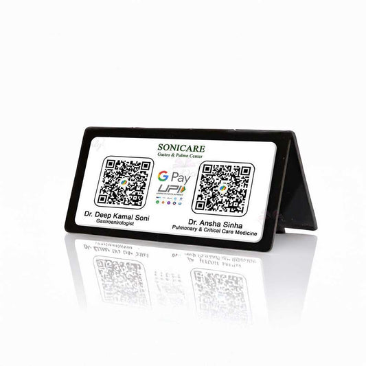 Printed Rectangular QR Stand - OSMLY