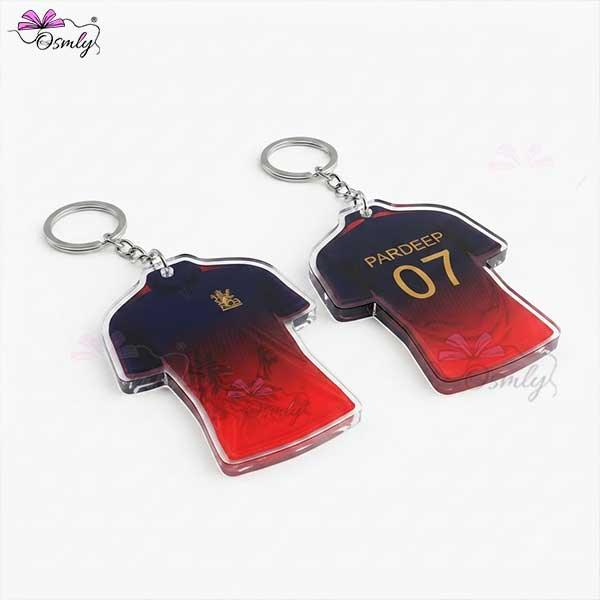 RCB IPL Cricket Keychain