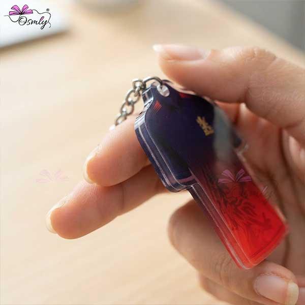 RCB IPL Cricket Keychain