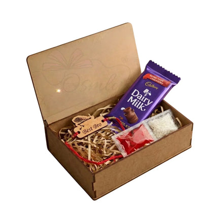 Best Bro Rakhi Gift Box Combo