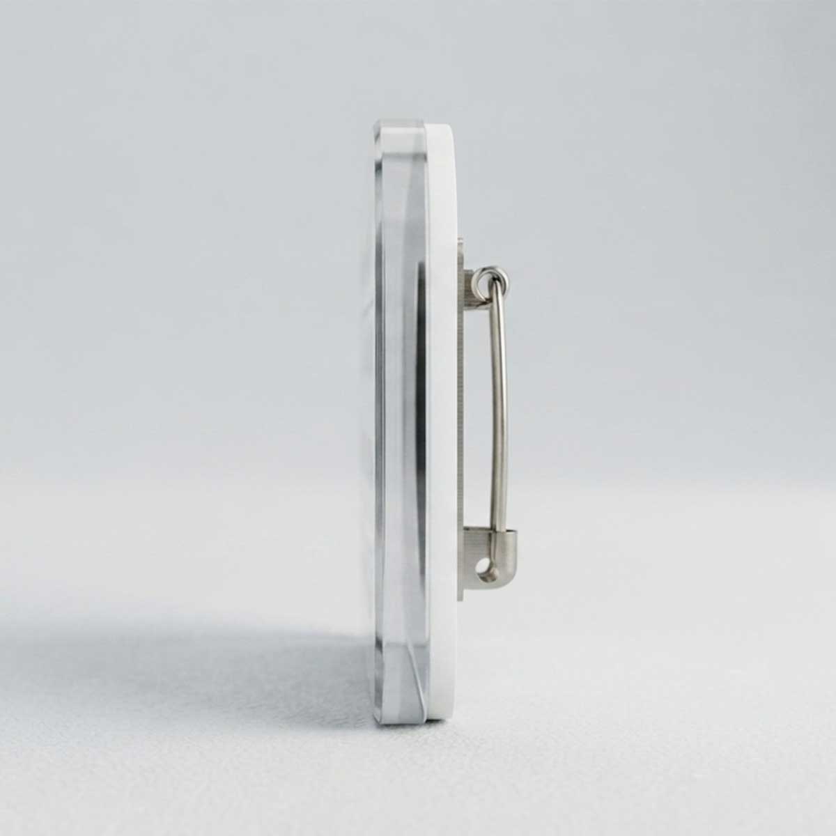 Rectangular Customized Acrylic Badge