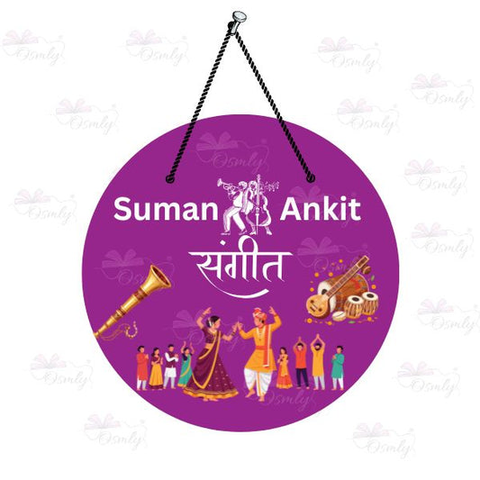 Custom Sangeet Hanging