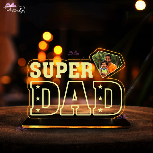 OSMLY Super Dad Acrylic Frame from OSMLY Acrylic Frame