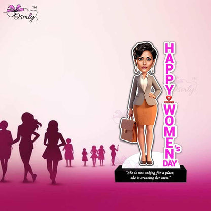 Womens Day Boss Caricature