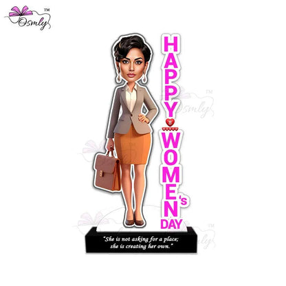 Womens Day Boss Caricature