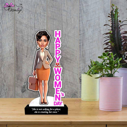 Womens Day Boss Caricature