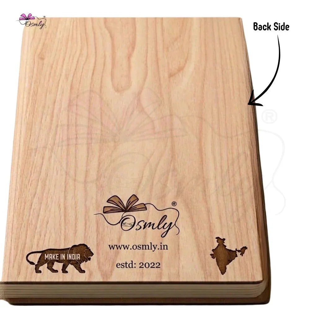 Wooden Teacher Diary Gift Set